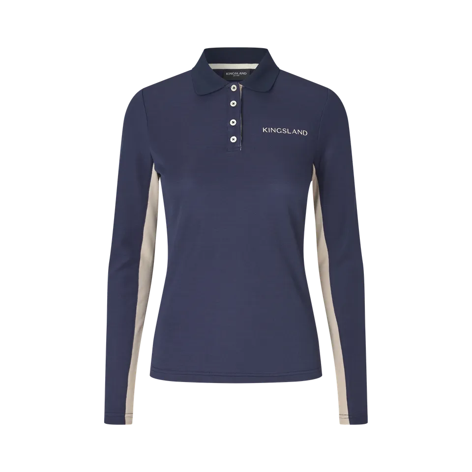 kingsland-equestrian-klamy-damen-langarm-polo image 1