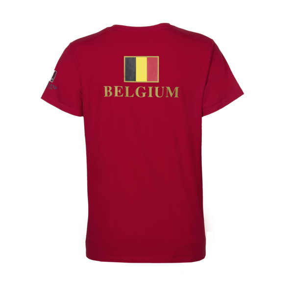 kingsland-equestrian-zaventem-unisex-t-shirt-equibel-red-tango image 2