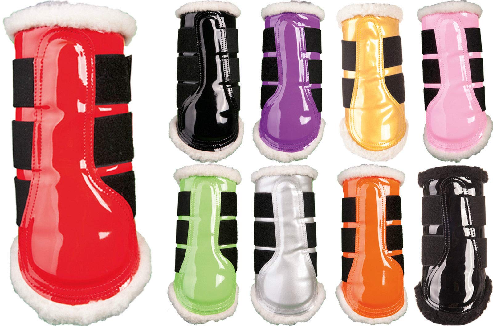 hkm-comfort-lack-gamaschen-xl-lila image 5