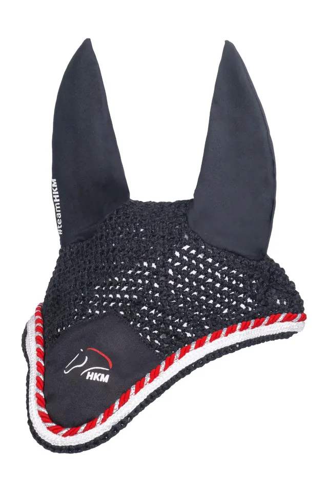 hkm-team-fliegenhaube-9100-insektenschutz-pferd image 1