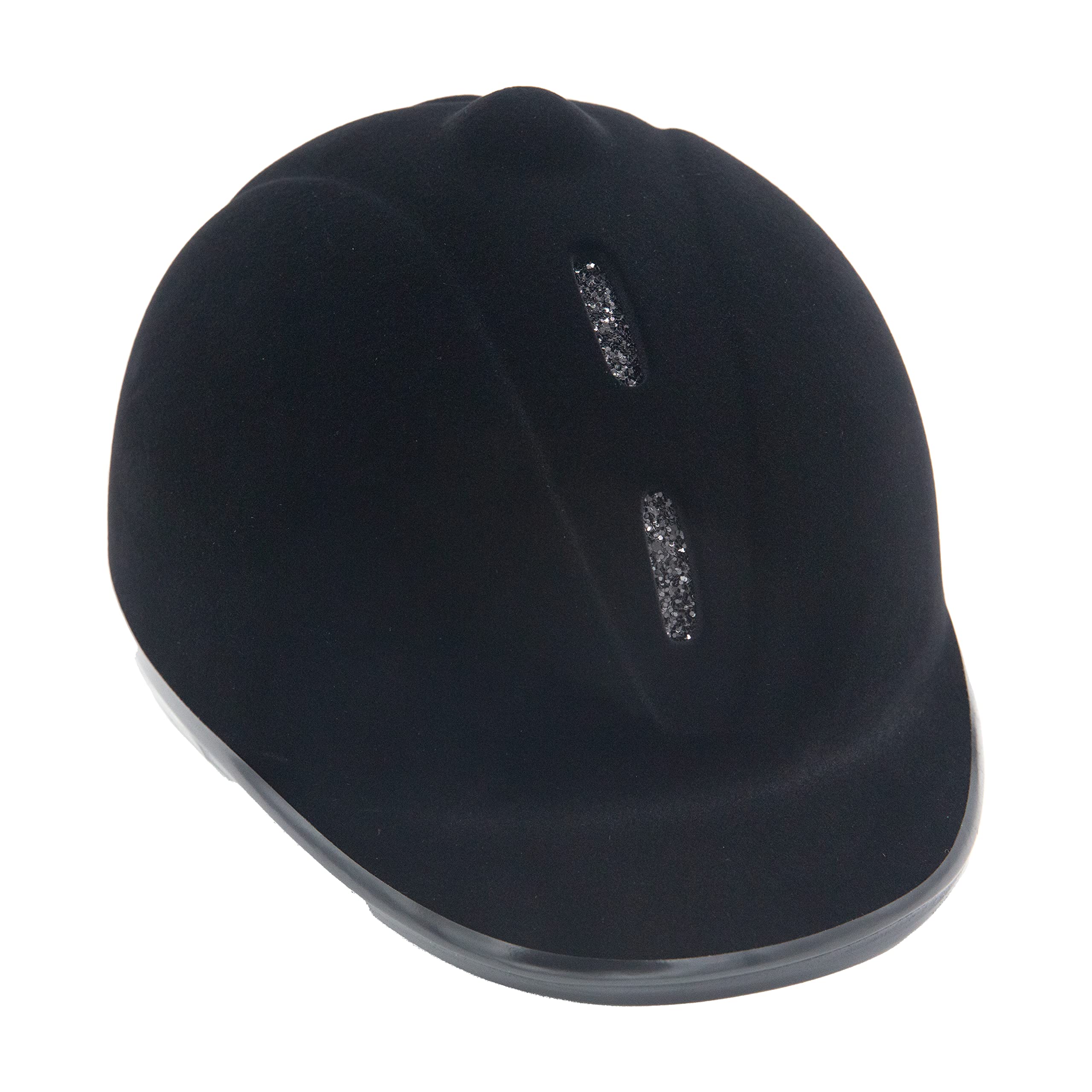 hkm-new-flock-reithelm-schwarz-silber-s image 1