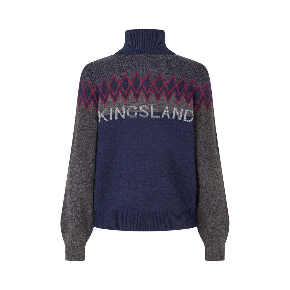 kingsland-equestrian-klmontez-damen-rollkragen-strickpullover-mit-reflektor image 8
