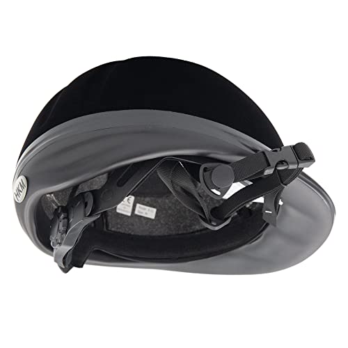 hkm-new-flock-reithelm-schwarz-silber-s image 7