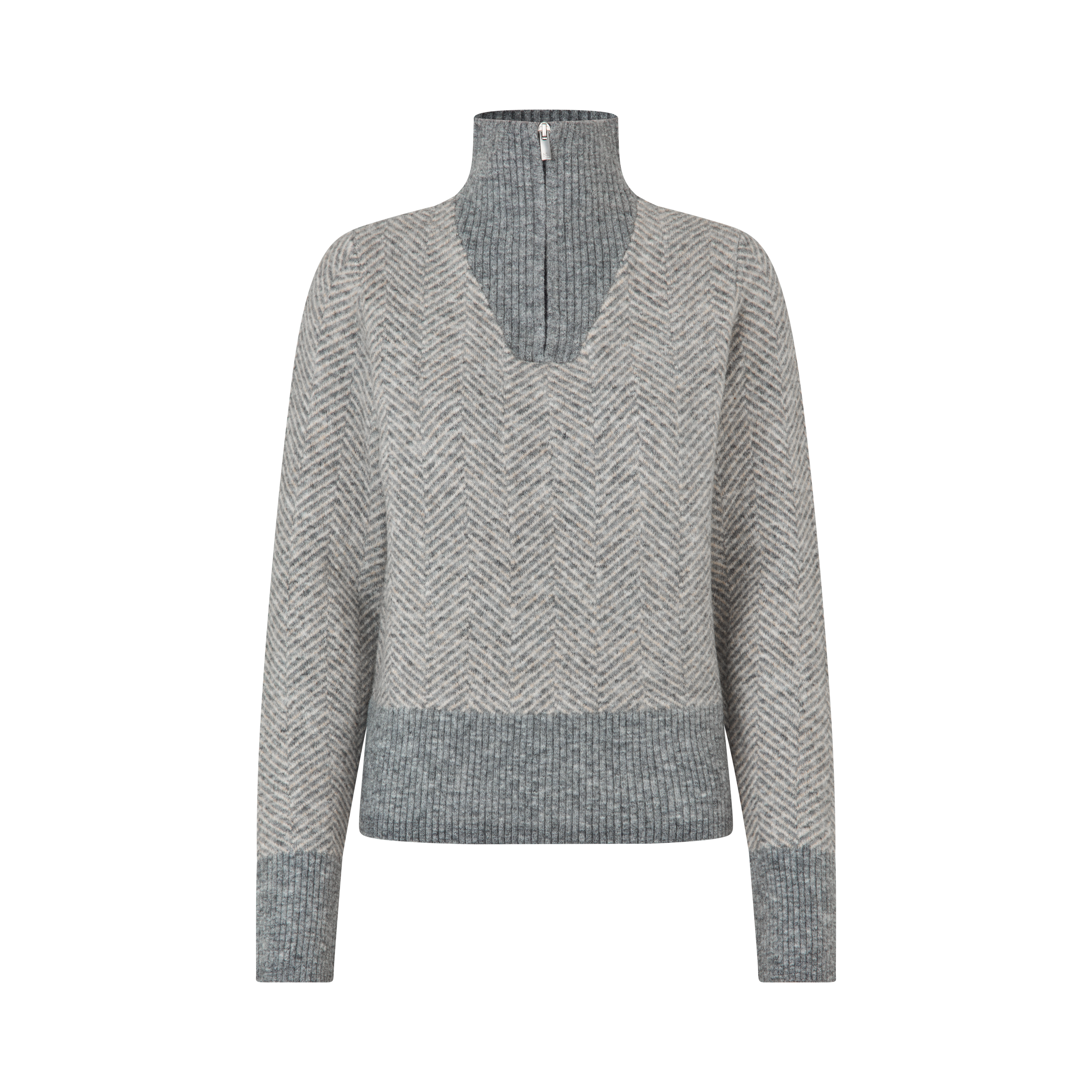kingsland-equestrian-klaudrey-damen-strickpullover-half-zip image 1