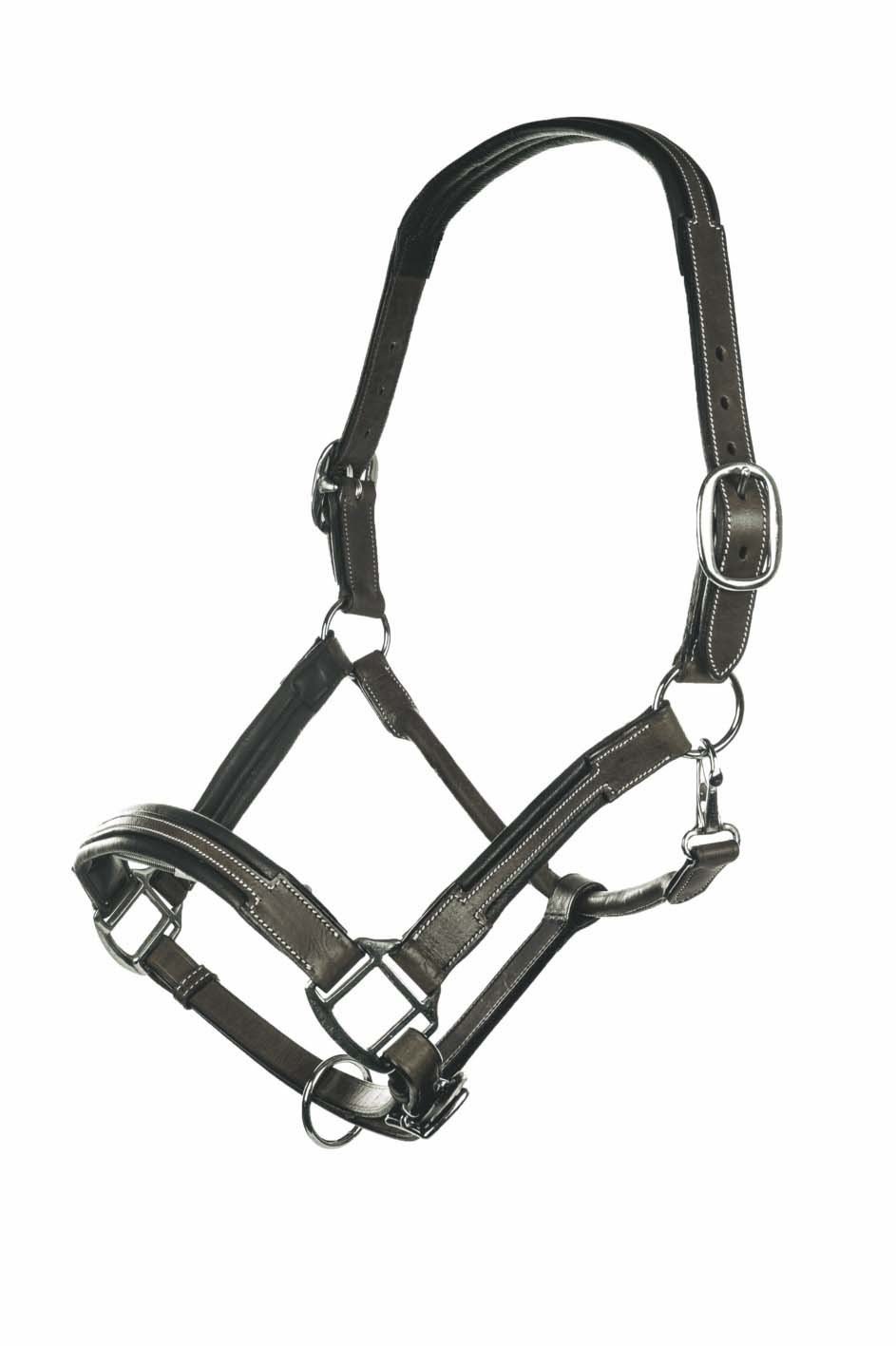 hkm-soft-lederhalfter-verstellbar-mit-weicher-polsterung image 3