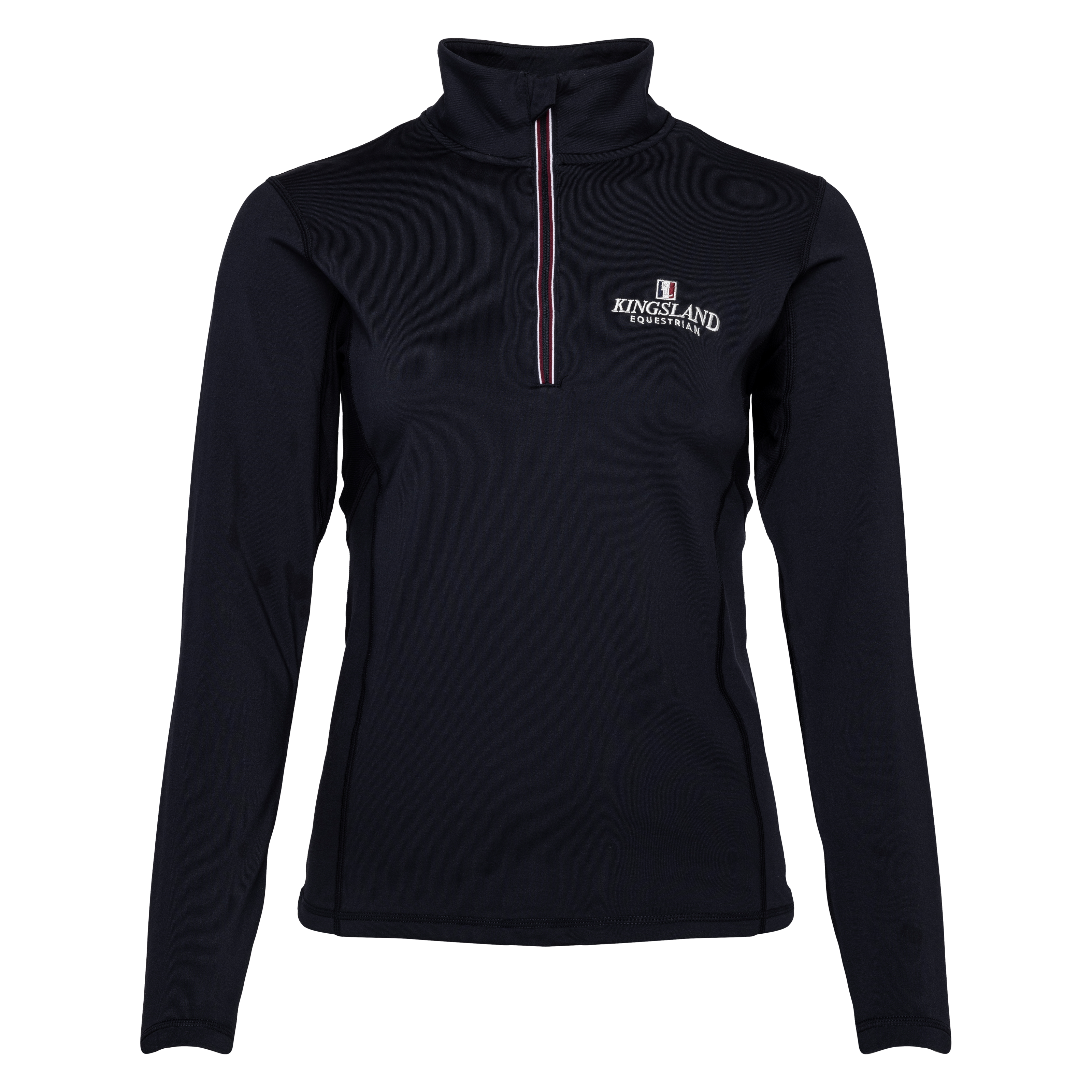 kingsland-equestrian-classic-damen-trainingsshirt-1-2-zip image 1