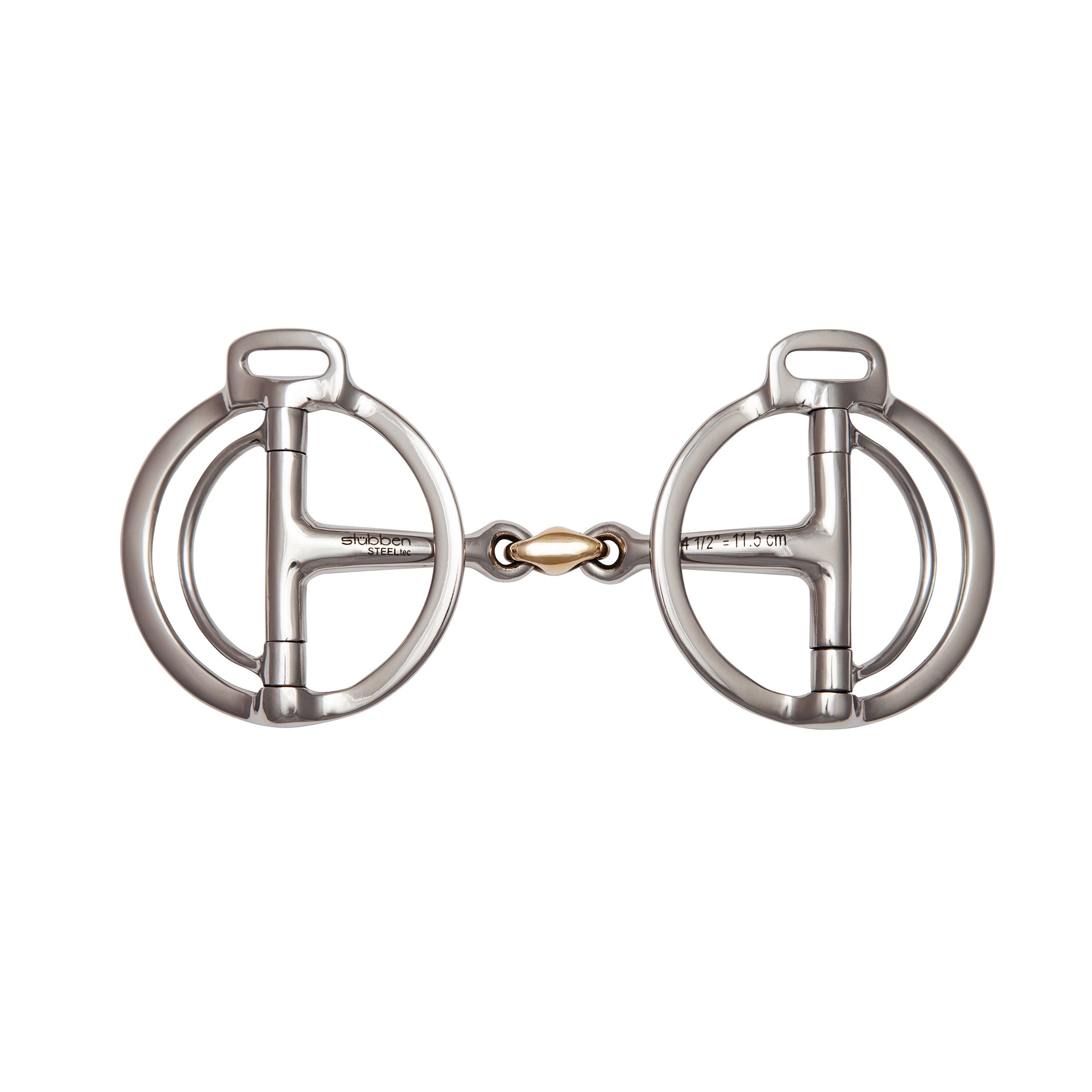 st-bben-2458-danish-guard-gebiss-doppelt-gebrochen-sweet-kupfer-12-mm image 1