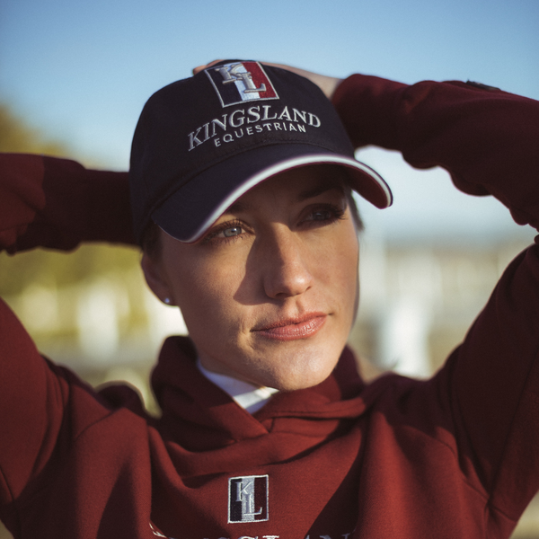 kingsland-equestrian-classic-cap-mit-logo-navy image 2