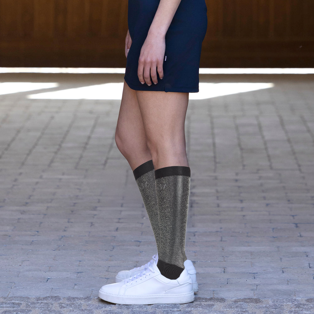 kingsland-equestrian-kllea-glitter-show-socks-2-pack image 2