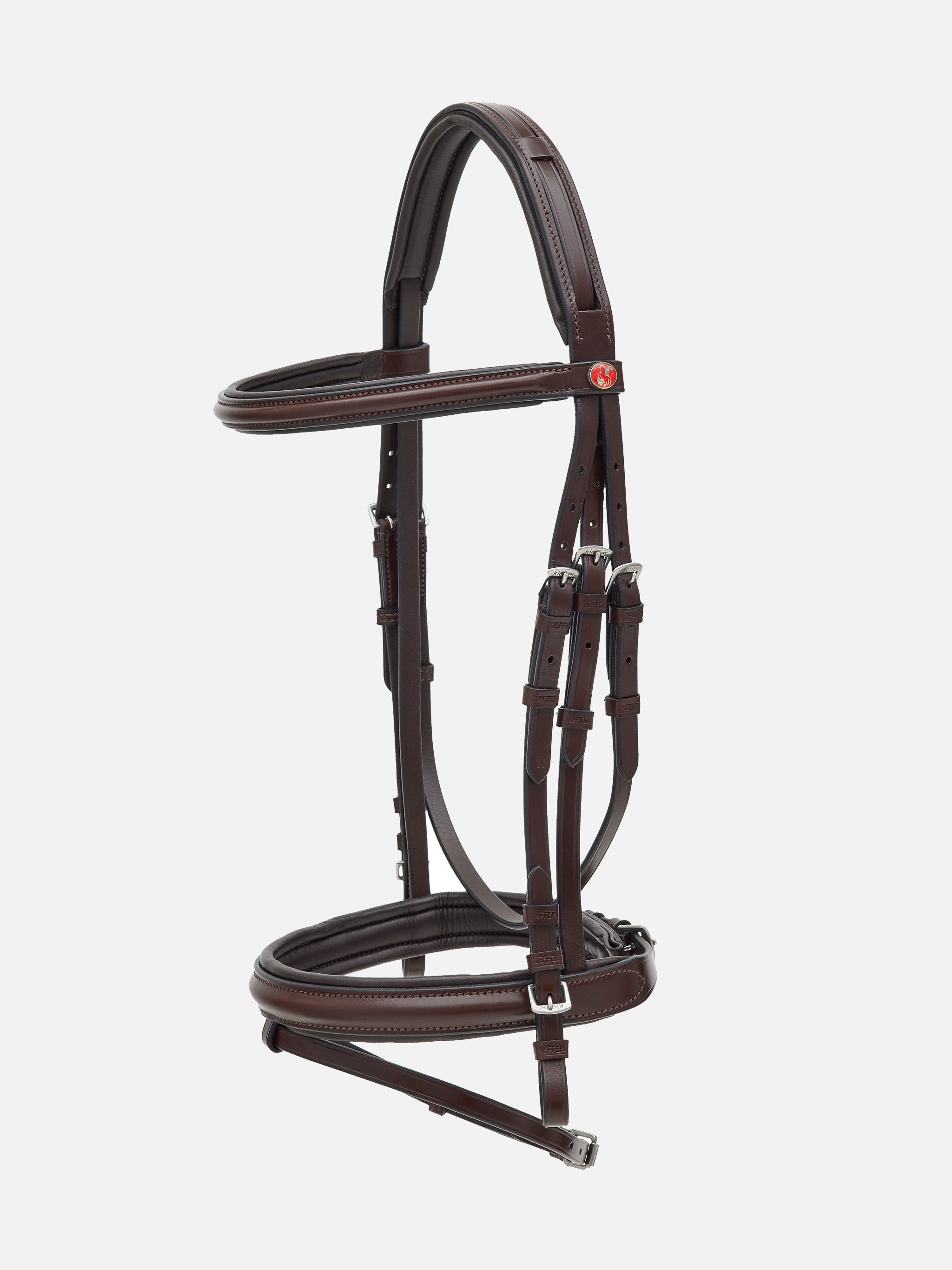 kieffer-trense-ergonomic-line-leder-schwarz image 1