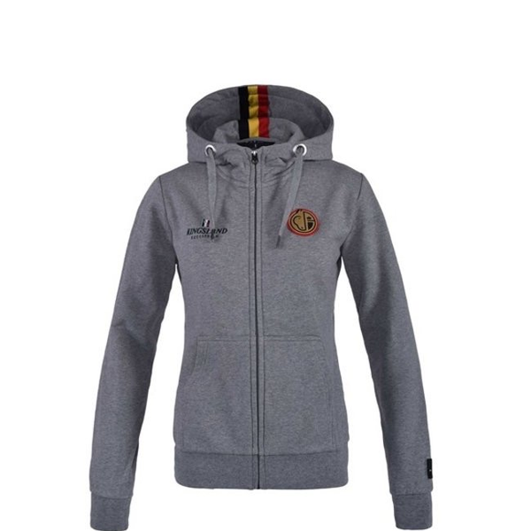 kingsland-equestrian-equibel-unisex-hoodie-mit-rei-verschluss-hellgrau image 1