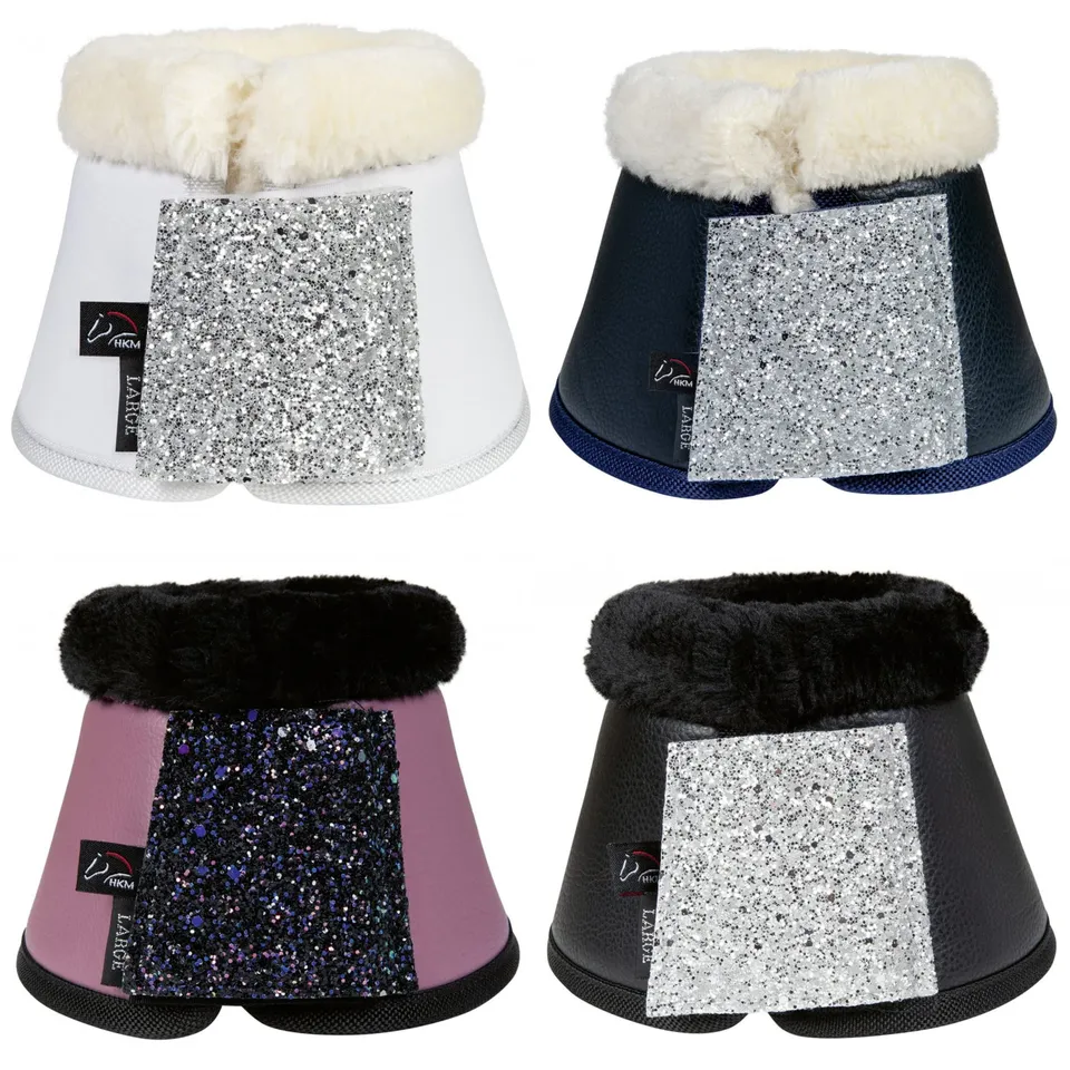 hkm-2022-sparkle-hufglocken-schwarz image 1