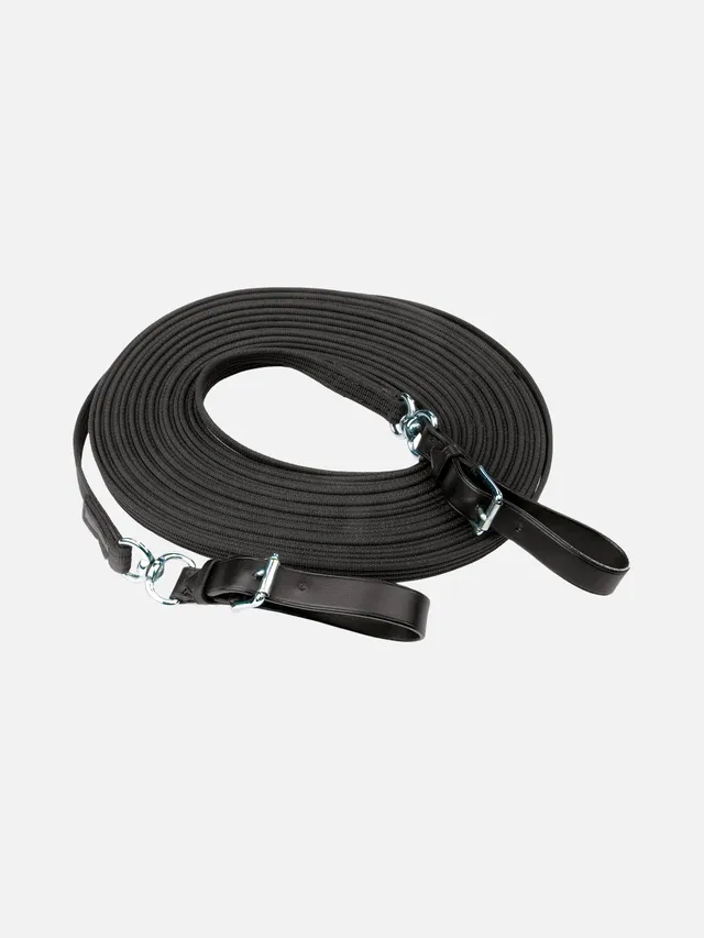 kieffer-double-lunge-line-doppellonge-16-m-black-chrome image 1