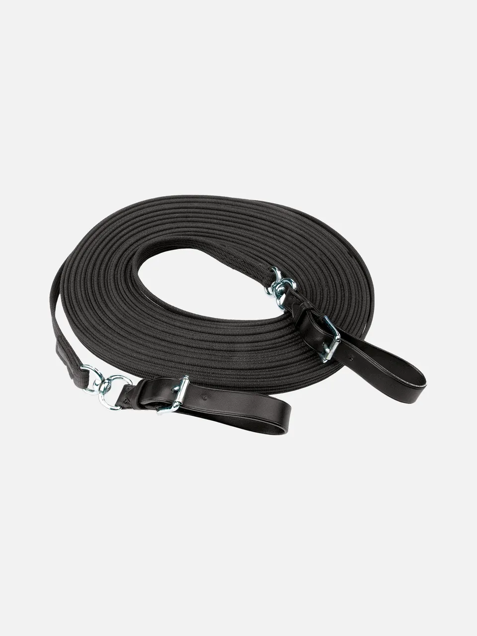 kieffer-double-lunge-line-doppellonge-16-m-black-chrome image 1