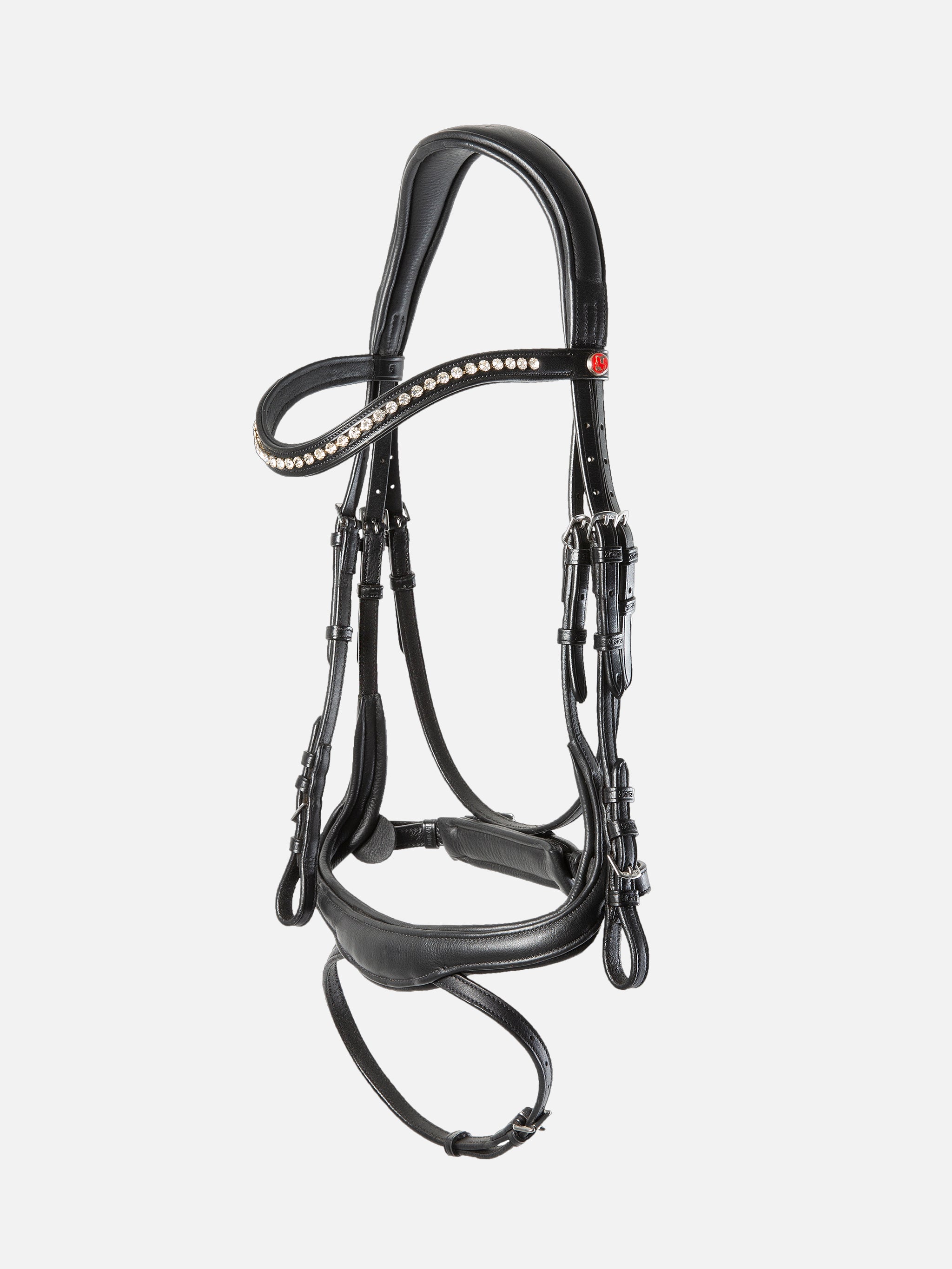 kieffer-trense-ultrasoft-amy-mit-schwedischem-reithalfter image 1