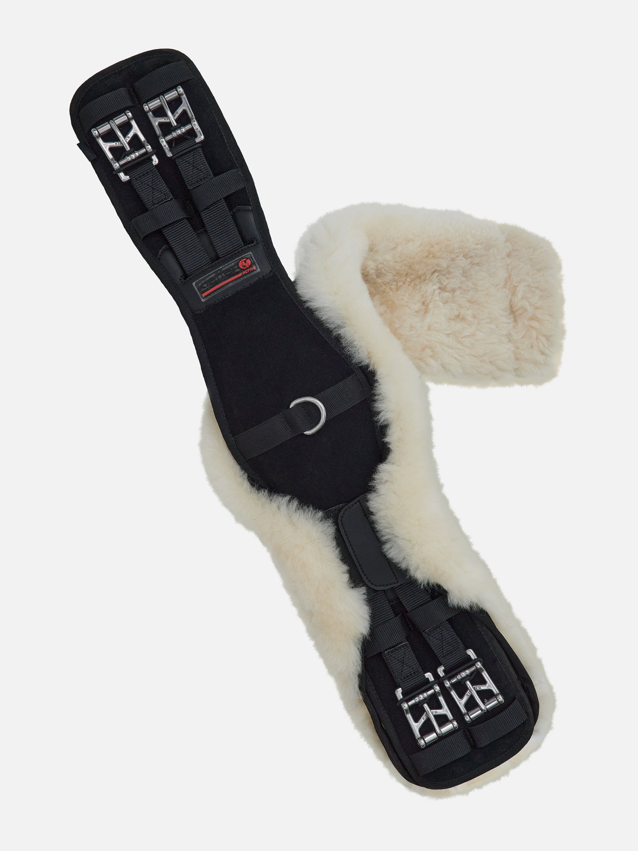 kieffer-air-tex-lambskin-dressurgurt-mit-lammfell image 2