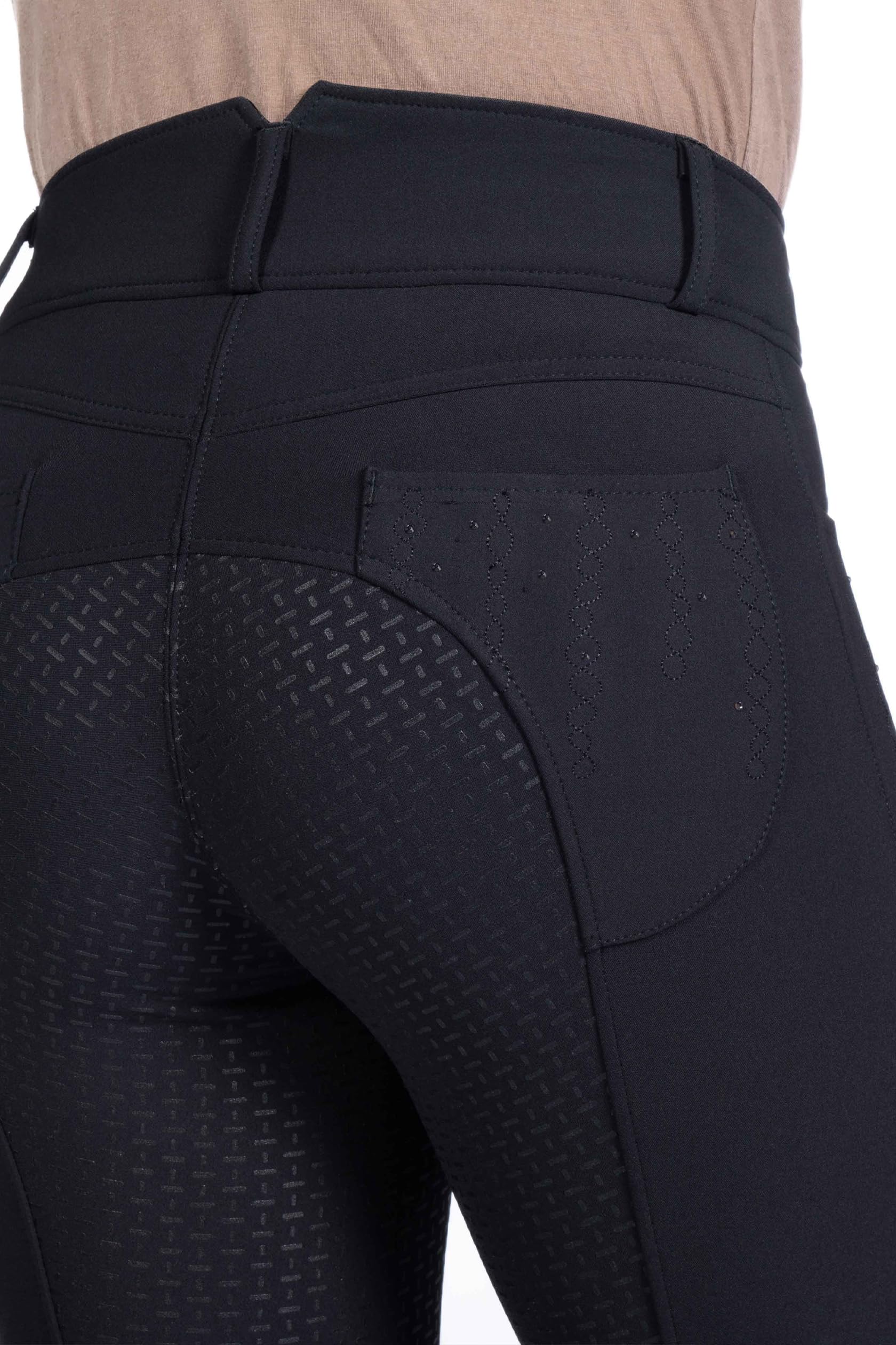 hkm-savona-reithose-schwarz-silikon-vollbesatz-mit-strass image 6