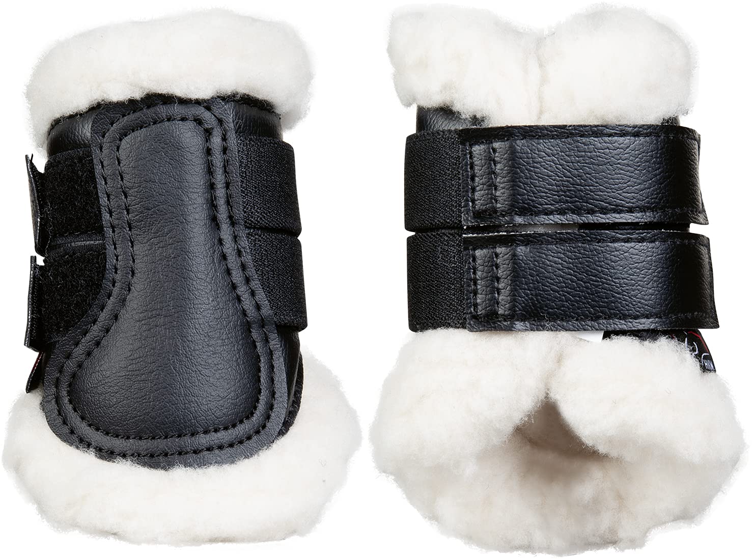 hkm-12734-comfort-gamaschen-kunstleder-teddyfutter-1-paar image 3
