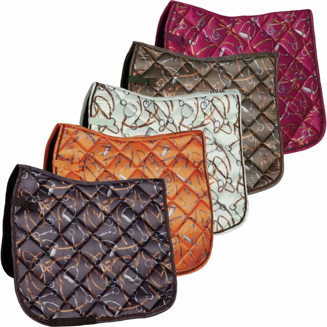 hkm-allure-schabracke-pony-dressur-orange image 1