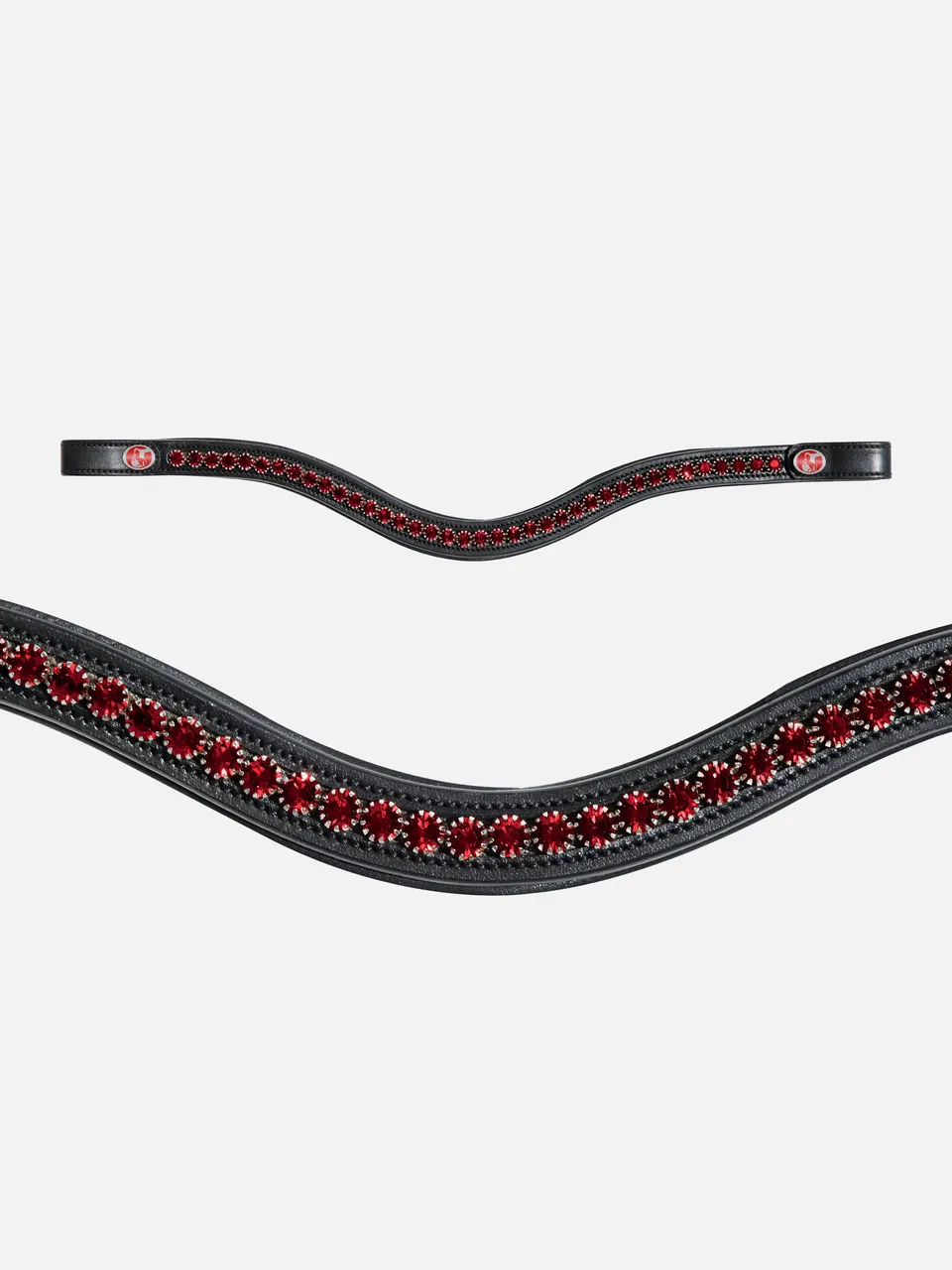 kieffer-stirnband-flexiloop-large-crystal-red-druckknopf image 1