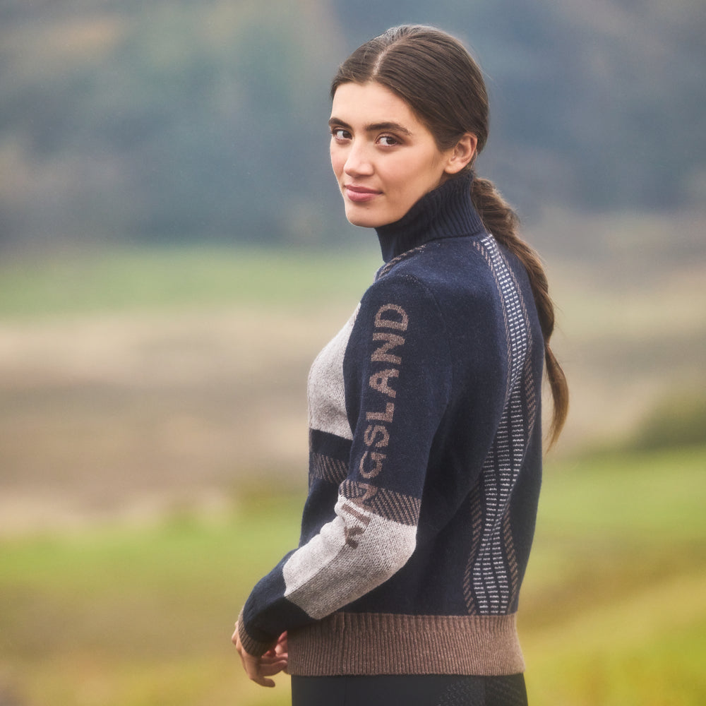 kingsland-equestrian-klarin-damen-rollkragen-pullover-wollmix image 4