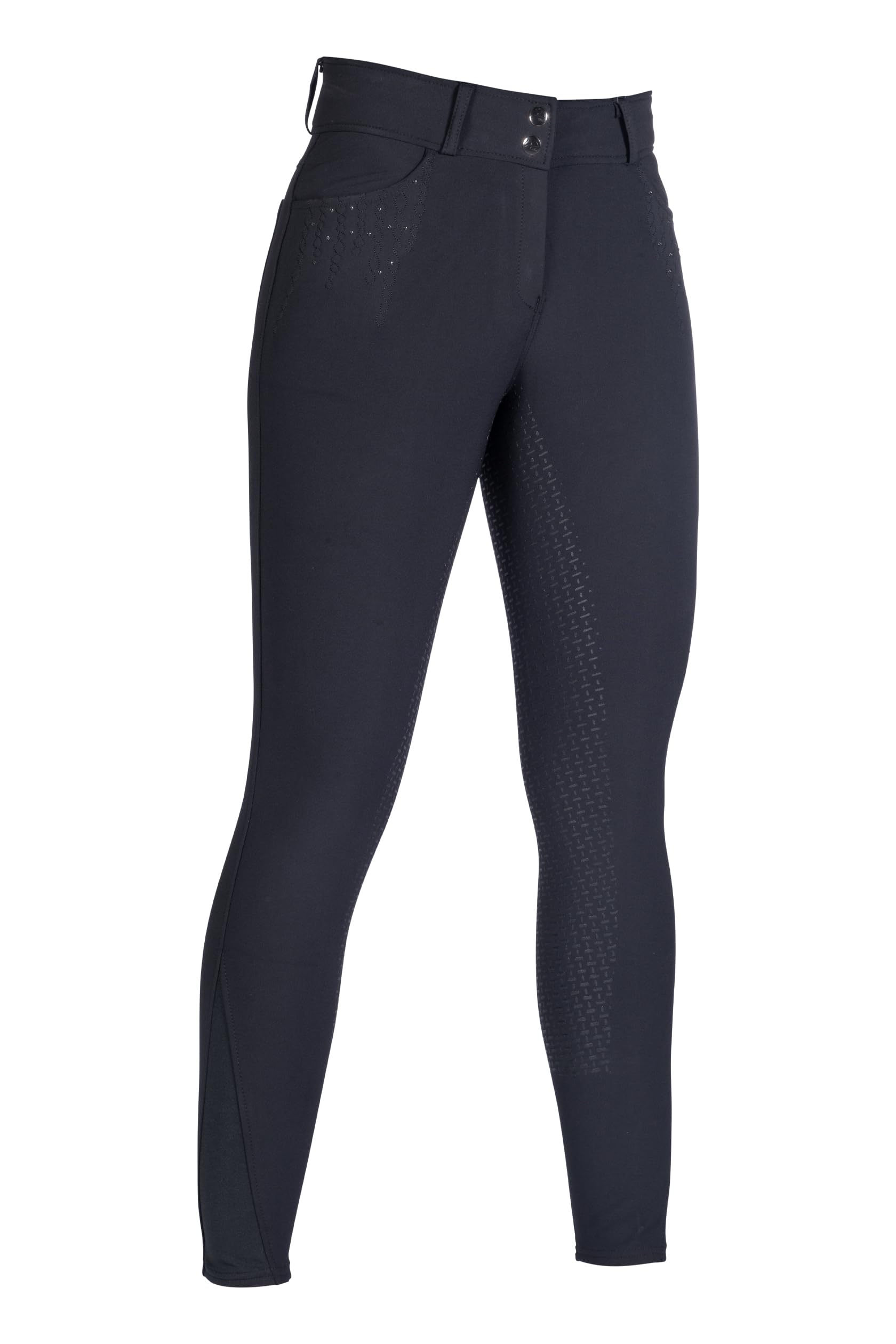hkm-savona-reithose-schwarz-silikon-vollbesatz-mit-strass image 1