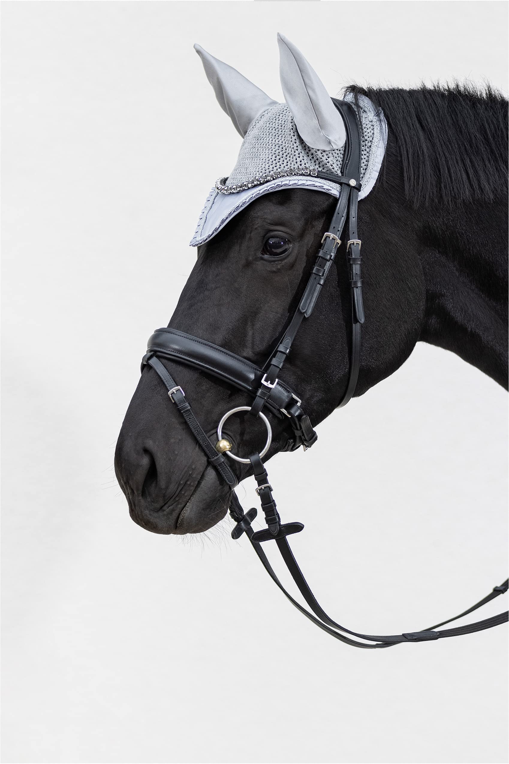 hkm-monaco-noble-style-fliegenhaube-dunkelblau-warmblut image 2
