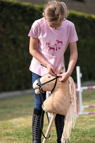 hkm-hobby-horsing-stirnband-rosa-silber image 6
