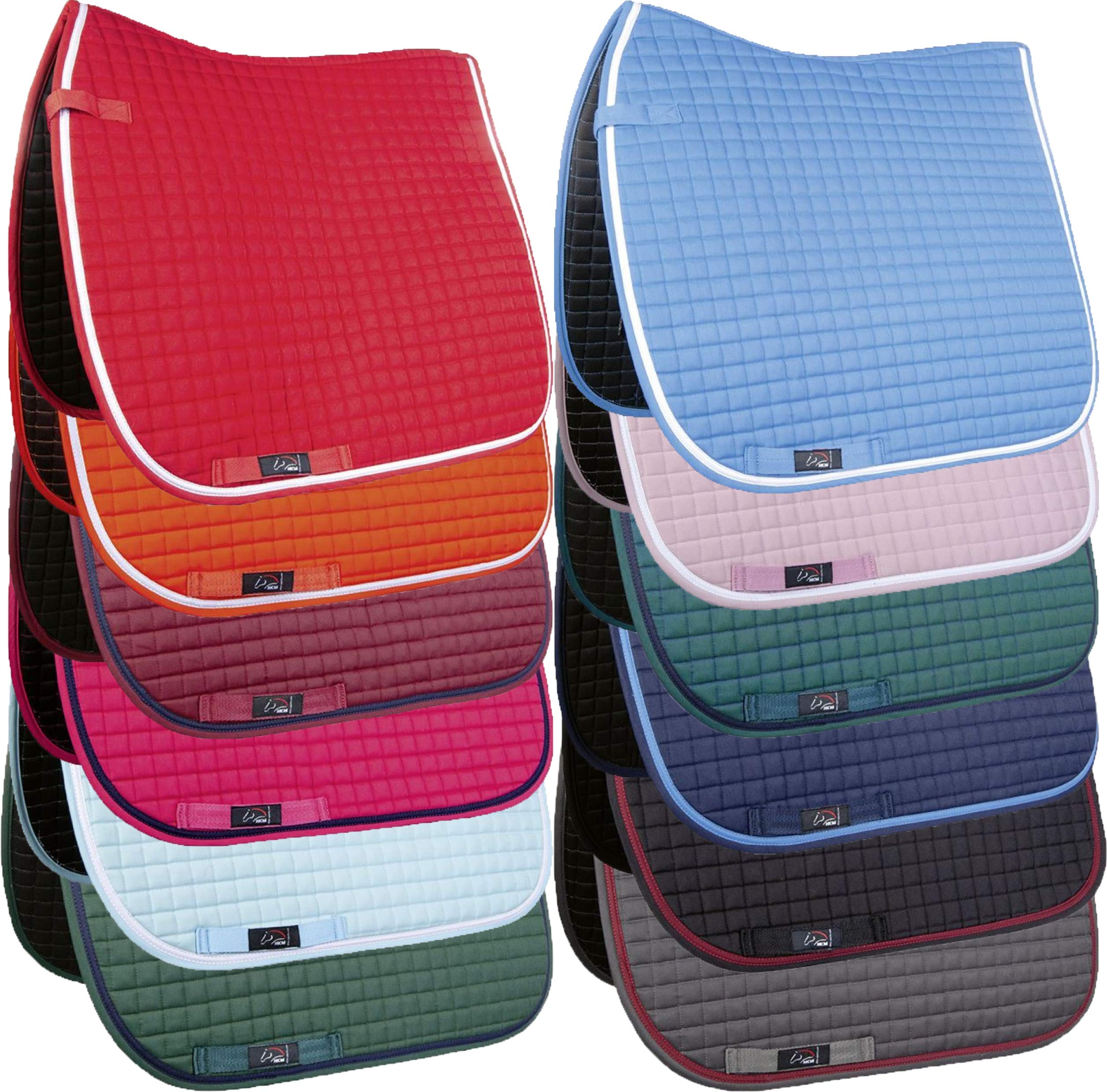 hkm-charly-3013-schabracke-korallenorange-pony image 1