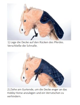hkm-hobby-horsing-print-decke-flower-one-size image 5