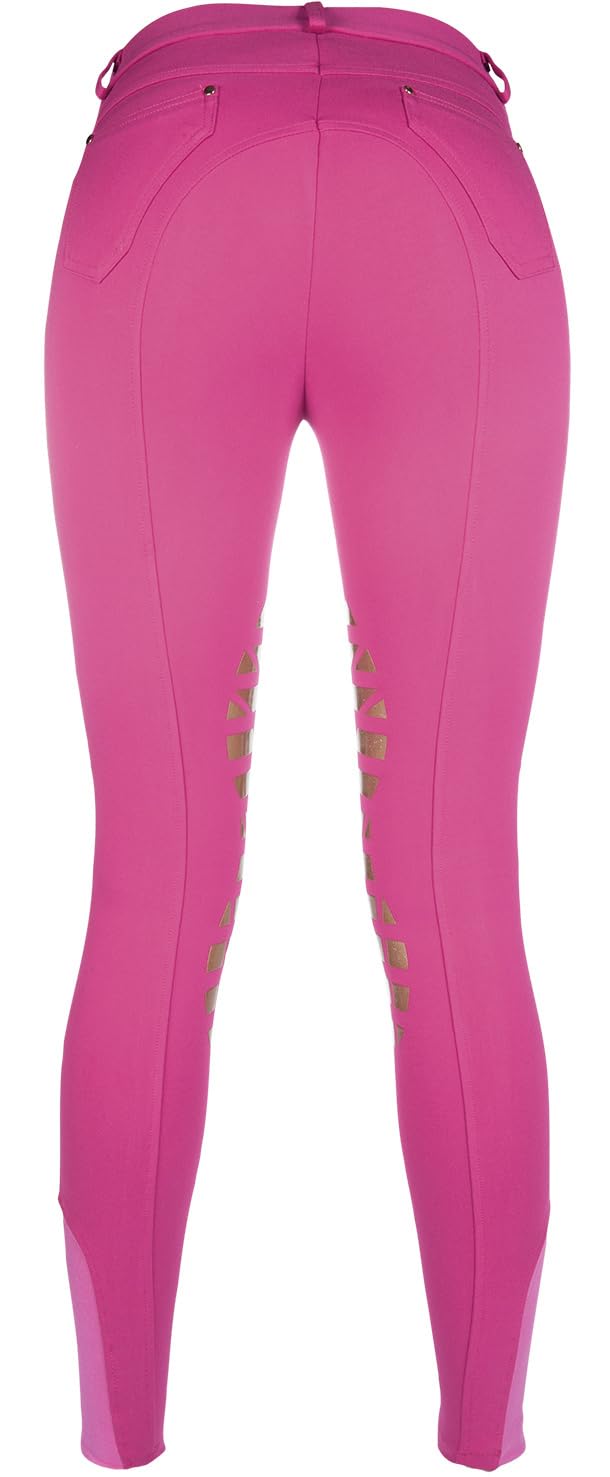 hkm-damen-trainingshose-reithose-silikonbesatz image 3