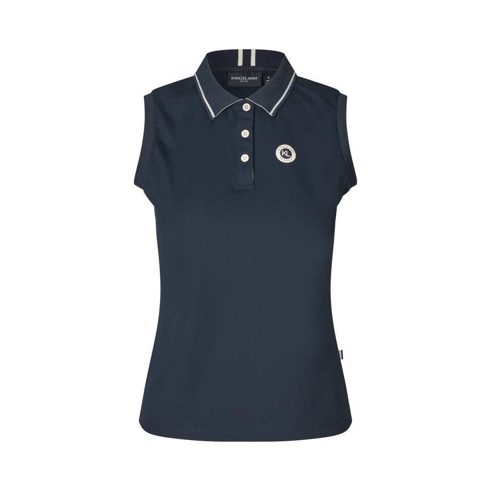 kingsland-equestrian-kllaura-damen-polotop-rmellos-piqu image 6