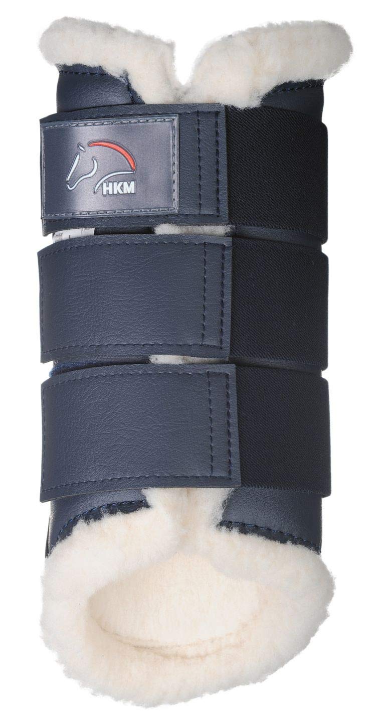 hkm-8585-gamaschen-comfort-teddyfutter-dunkelblau-s image 1