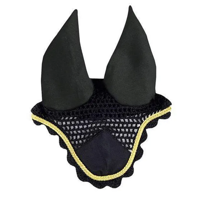 hkm-33879172-fliegenhaube-l-schwarz-gold image 1