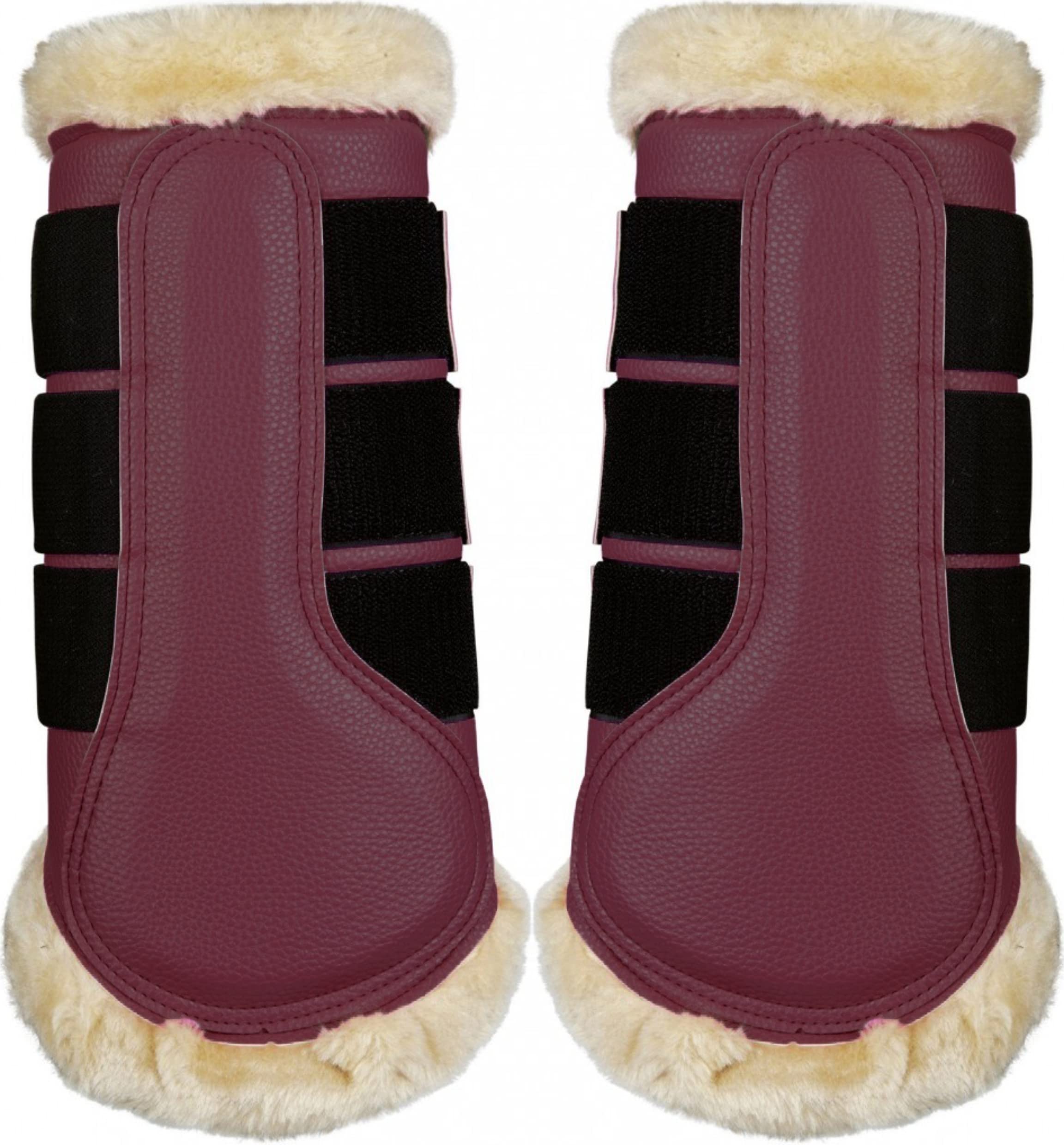 hkm-comfort-gamasche-3100-weinrot-shetty image 3