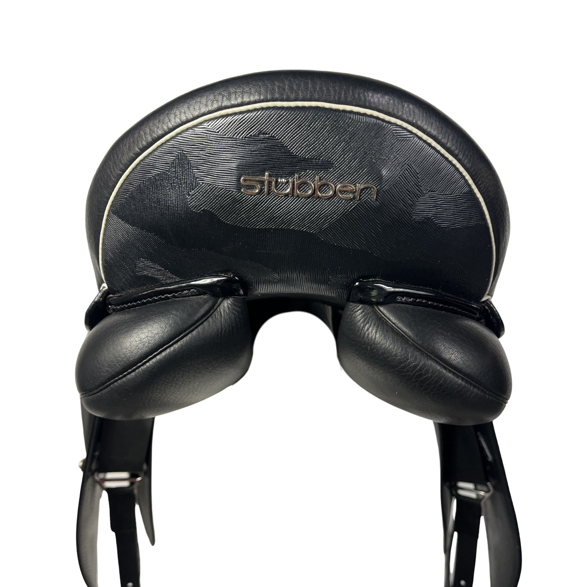 st-bben-virginia-dressursattel-17-5-29-cm-schwarz-gebraucht image 2