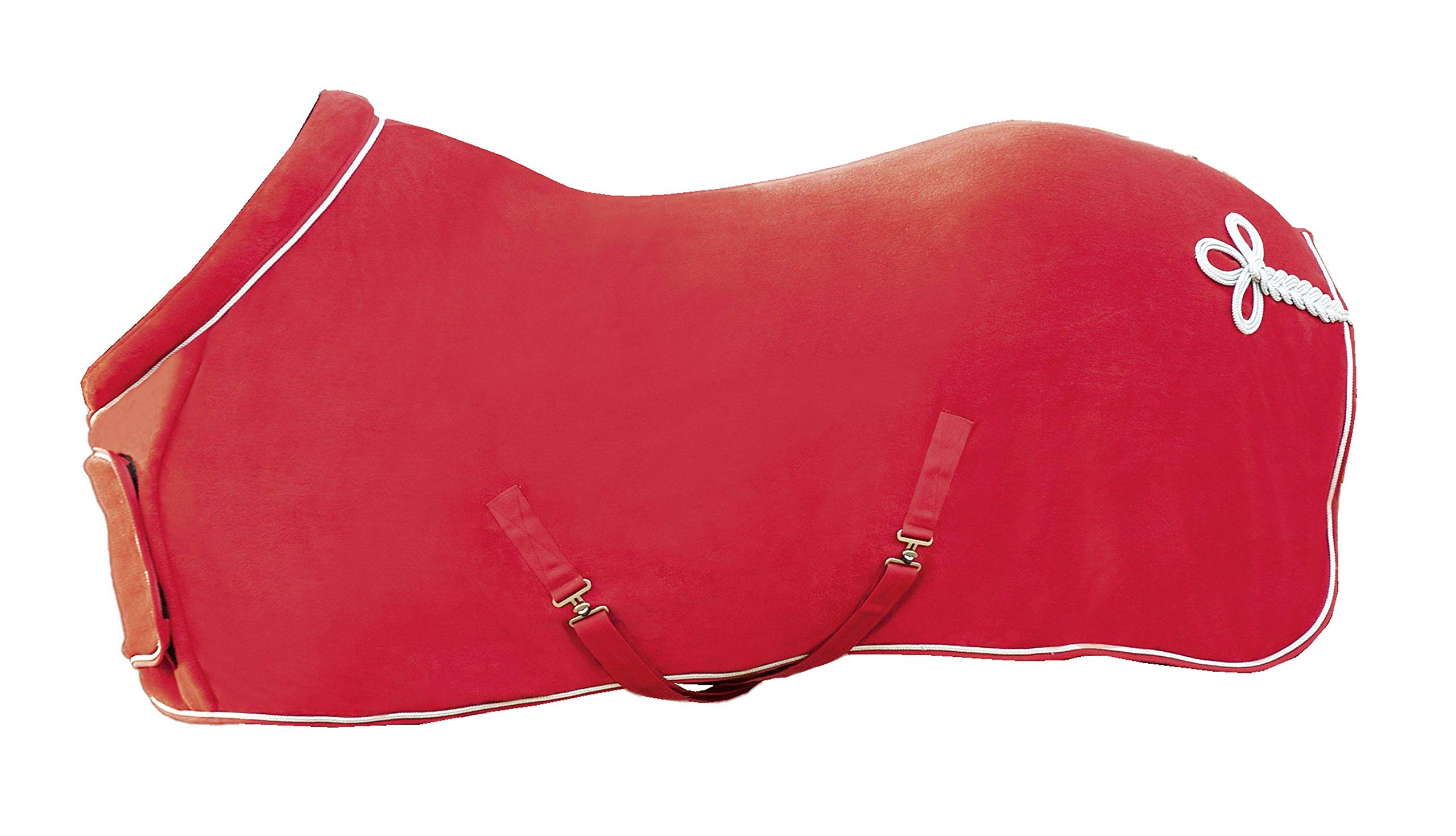 hkm-7224-fleecedecke-mit-kragen-dunkelblau-155-cm image 3