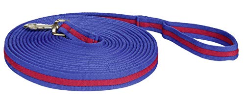 hkm-soft-longierleine-kornblau-rot-800-cm image 7