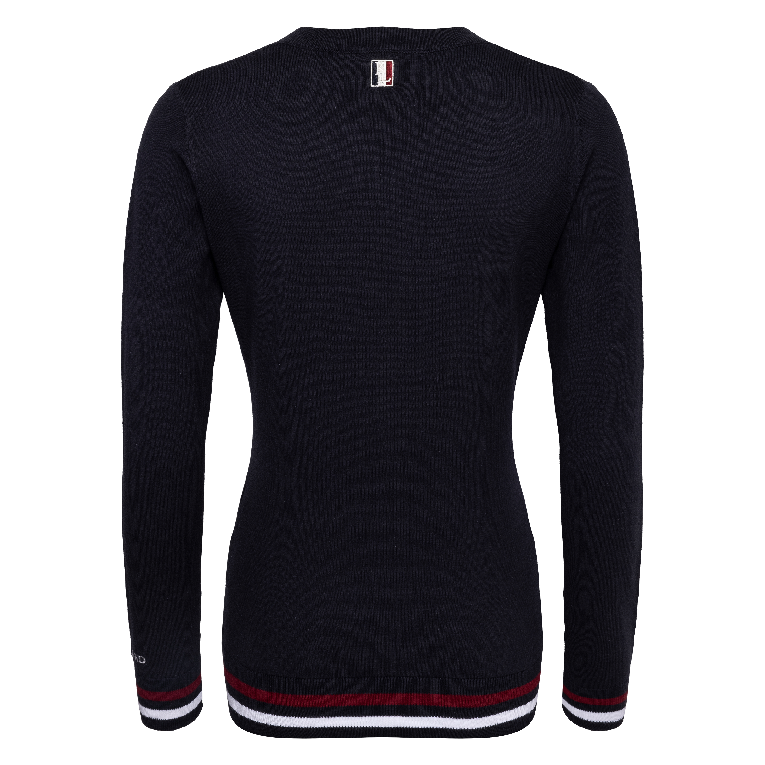 kingsland-equestrian-classic-damen-strickpullover-v-ausschnitt-navy image 7