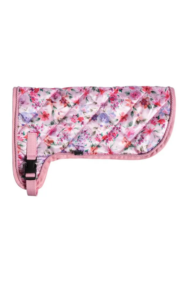 hkm-hobby-horsing-print-decke-flower-one-size image 1