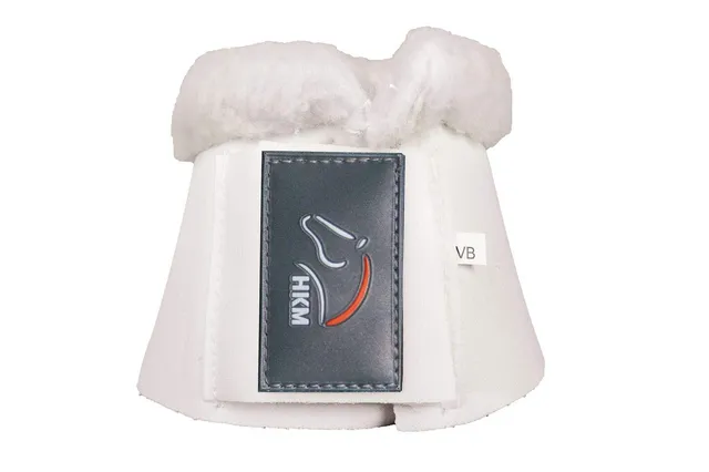 hkm-hufglocken-comfort-mit-polsterung-wei image 1