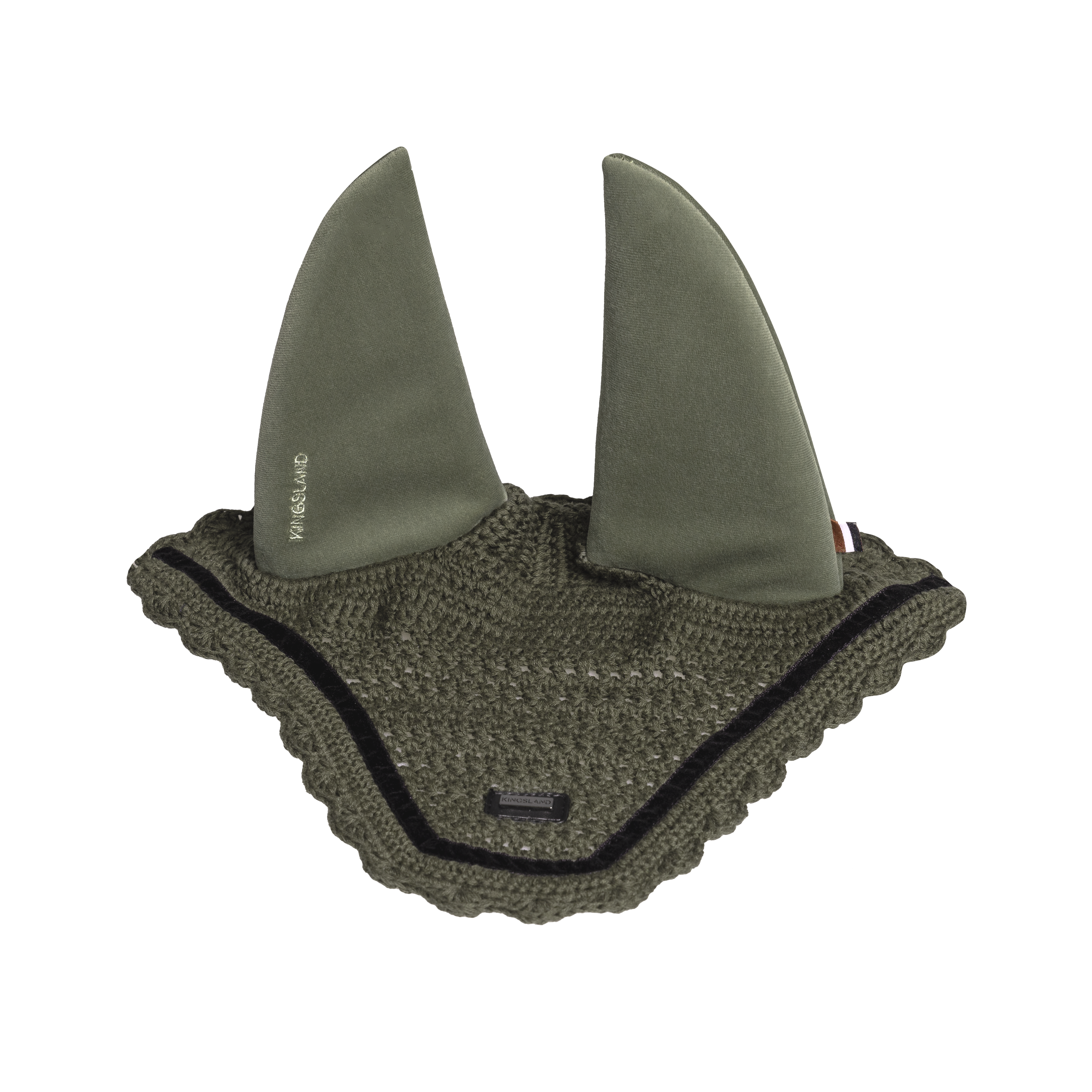 kingsland-equestrian-klvigga-velvet-fliegenhaube-mit-noise-cancelling-ohren image 3