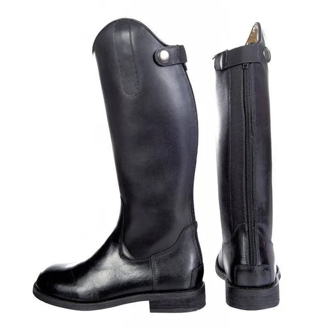 hkm-c-rdoba-kids-kinder-reitstiefel-leder-mit-rei-verschluss image 1