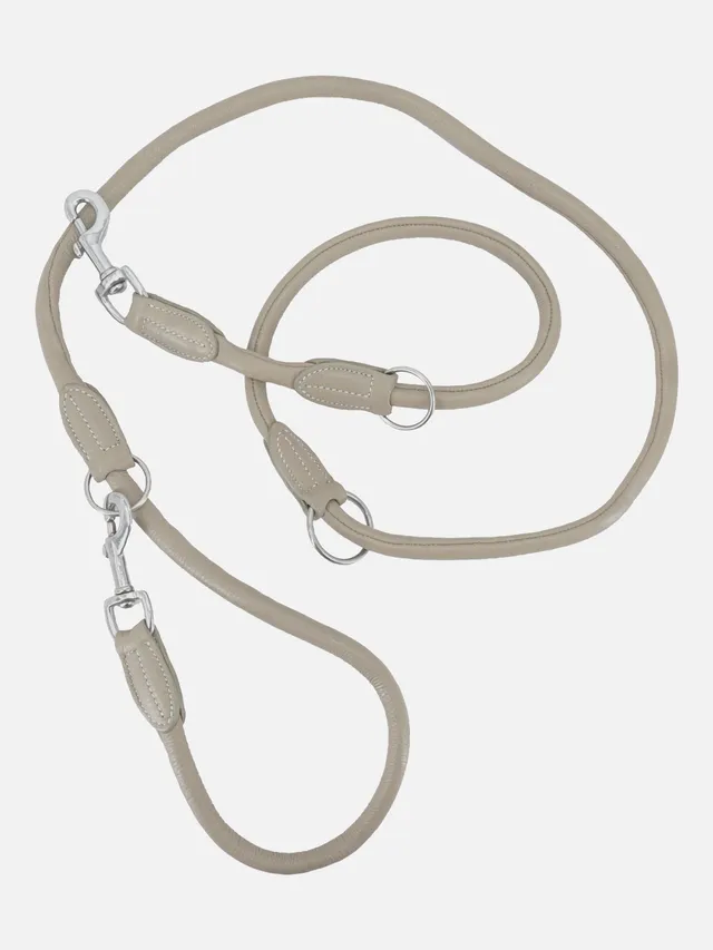 kieffer-ultrasoft-horsebit-hundeleine-taupe image 1
