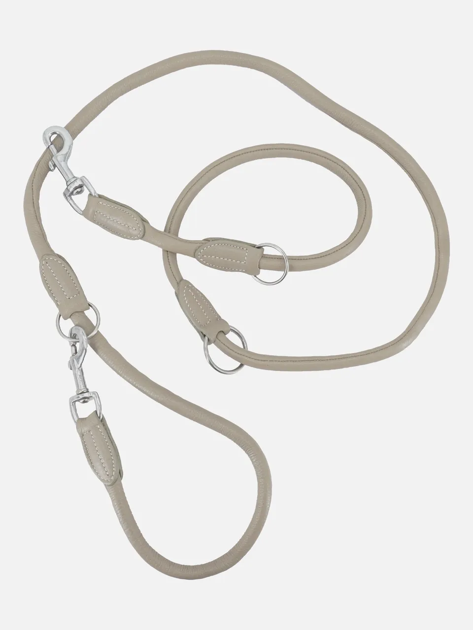 kieffer-ultrasoft-horsebit-hundeleine-taupe image 1