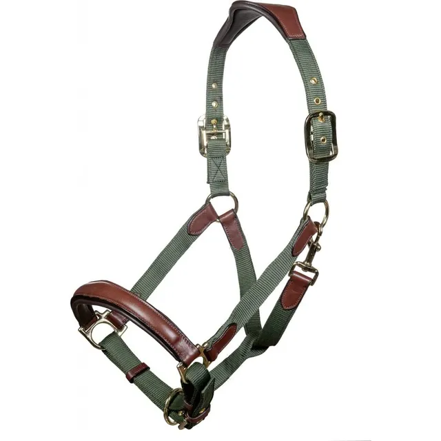 hkm-luna-lederhalfter-braun-pony image 1