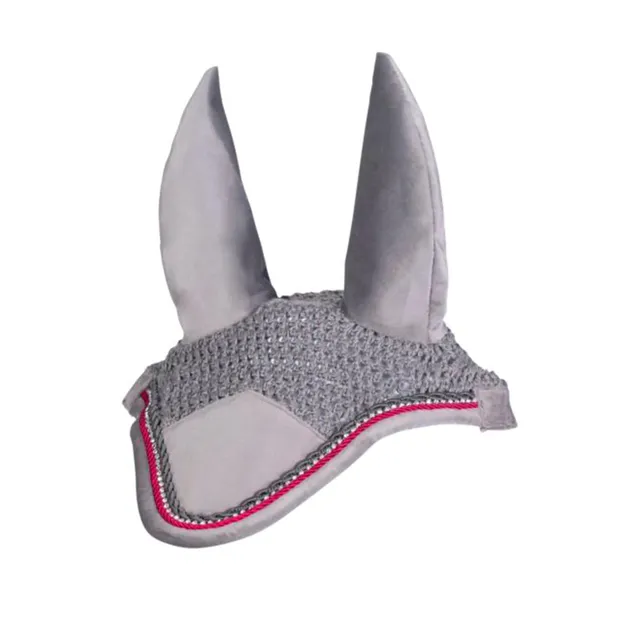 hkm-berry-9300-fliegenhaube-dunkelgrau-vollblut image 1