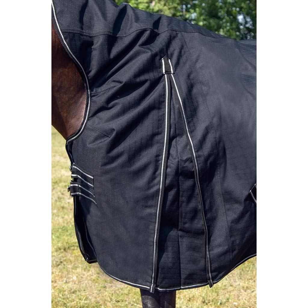 hkm-innsbruck-high-neck-pferdedecke-schwarz-125 image 4