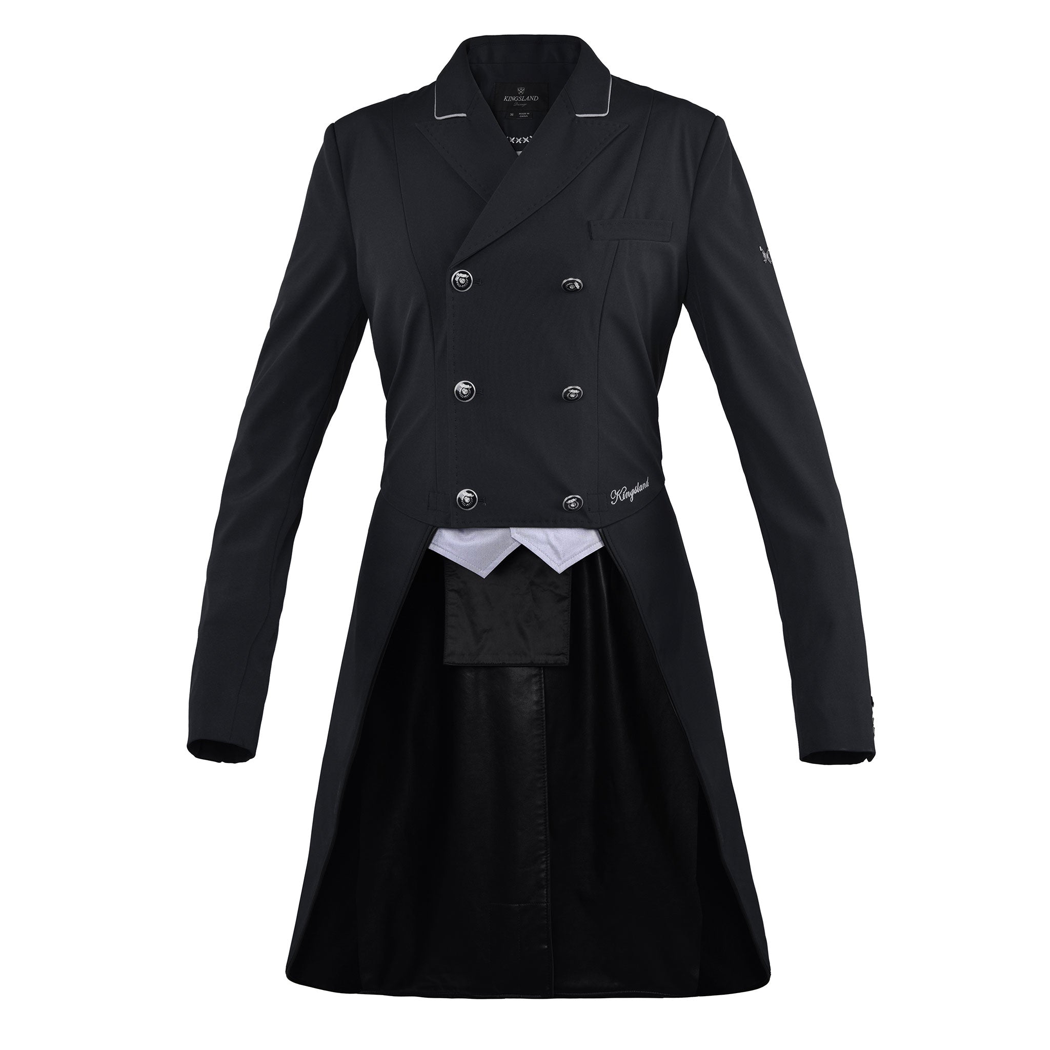 kingsland-equestrian-classic-damen-frack-tailcoat-navy-schwarz image 3