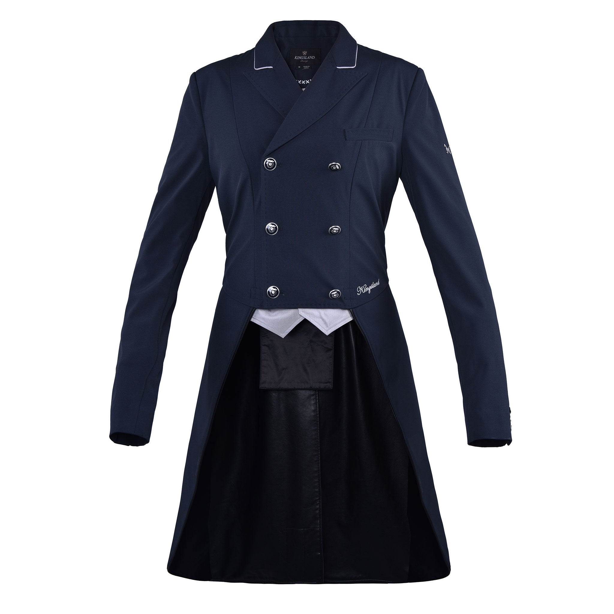 kingsland-equestrian-classic-damen-frack-tailcoat-navy-schwarz image 1